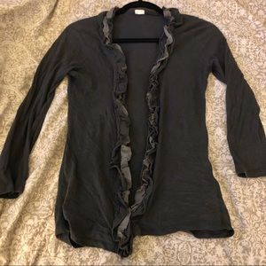 COPY - 🛍3 for 25🛍 J Crew Ruffle Light Cardigan